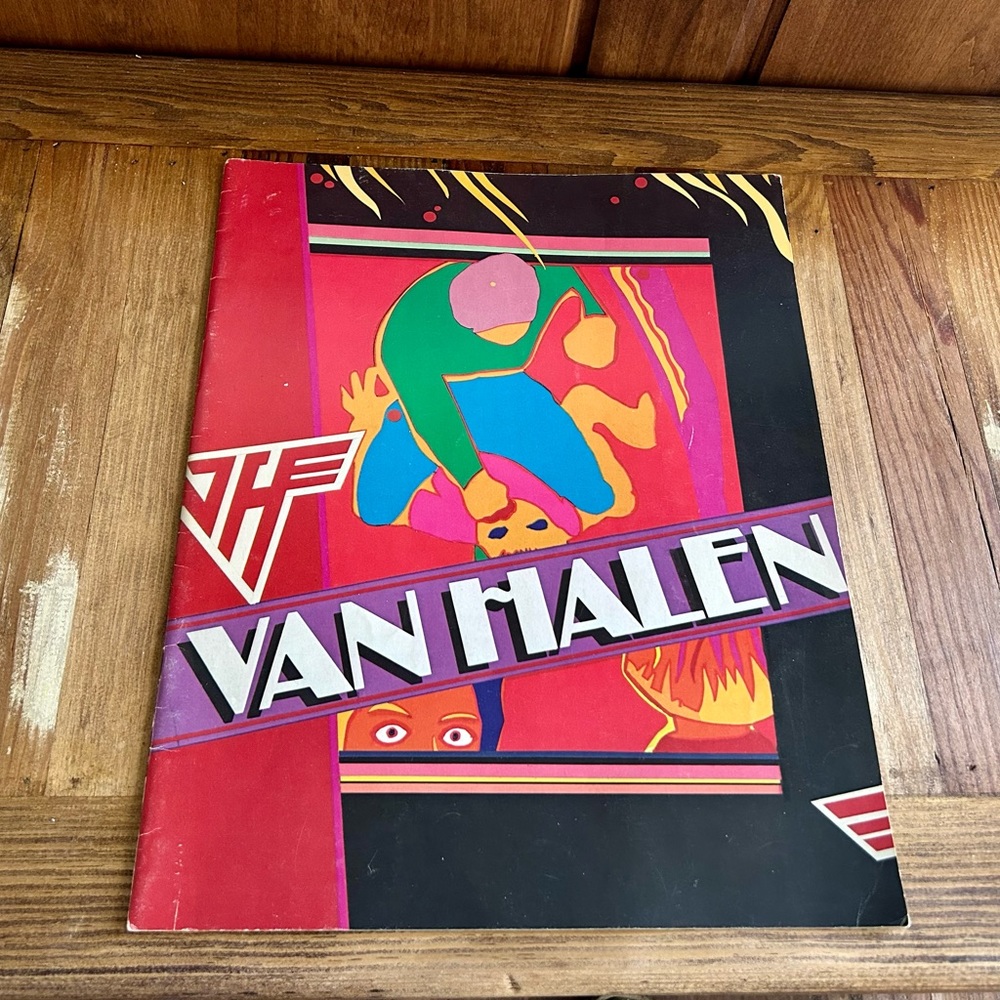 Van Halen Concert Program - image 1
